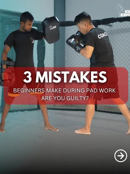 Are you guilty of these 3 common mistakes during pad work? We see them all the time with beginners. This series will help you identify and fix them to level up your striking game.