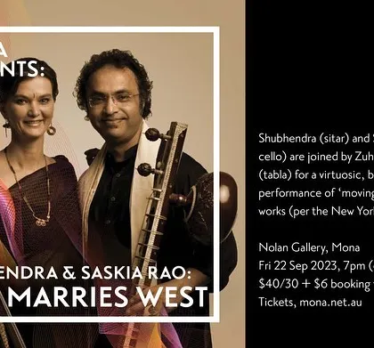 The official poster for our MONA concert in Tasmania. It is a fortune to bring our rich musical traditions to such amazing venues.