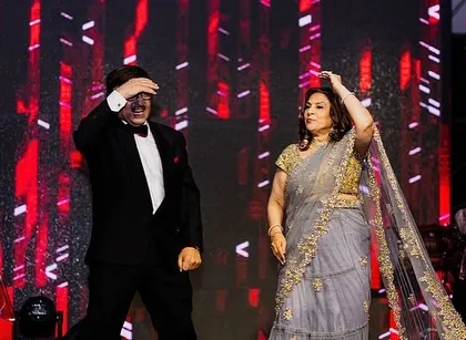 A classic performance by the parents. Their coordinated, old-school moves brought a touch of nostalgia and charm to the sangeet night.