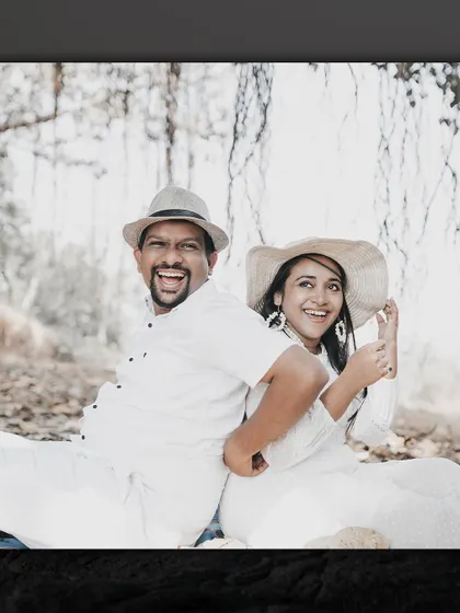 A happy, candid moment during a picnic-themed shoot. These natural smiles are what I love to capture.