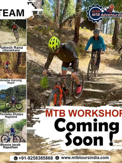 Our workshops bring together a diverse team of riders with different expertise. We cover everything from nutrition and skill development to career scope for mountain biking guides, making it a one-of-a-kind learning event.