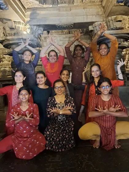 A study trip to Somanathapura with students. It's a joy to travel with people who are eager to learn about our heritage.