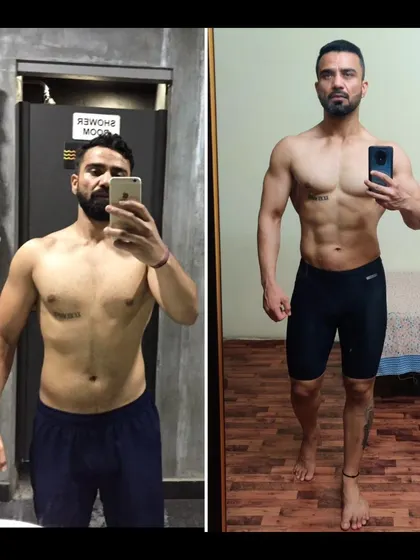 Mindset is everything. The photo on the left is where I started, and the one on the right is the result of years of discipline, sacrifice, and consistent hard work. This transformation is not just physical, it is proof that with the right mindset, you can redefine what you are capable of.