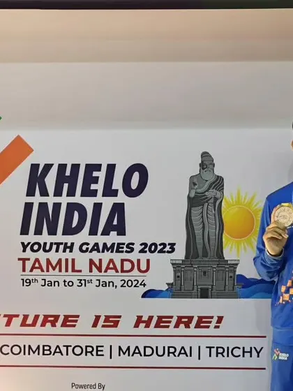 A bronze medalist from the Khelo India Youth Games 2023 in Tamil Nadu. We consistently produce medal winners at India's premier youth sporting event.