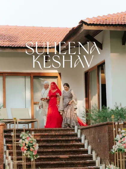 The bride's walk to the mandap, escorted by her parents. This is a deeply emotional and significant moment that I always capture with care.