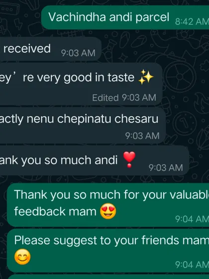 I am always happy to customize orders. This customer was pleased that I made the snacks exactly as they had requested.