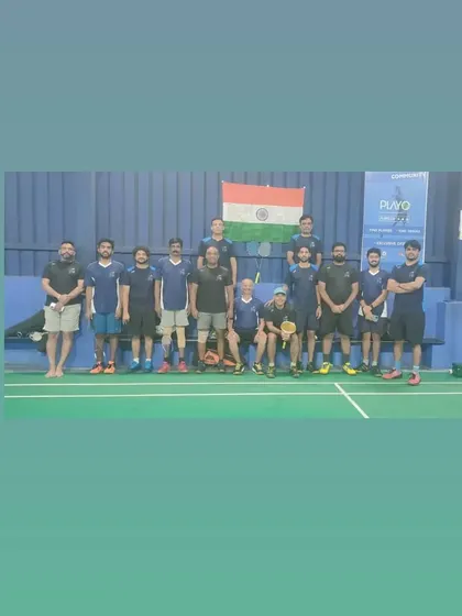 Celebrating Independence Day with our badminton family. We believe in building a strong community both on and off the court.