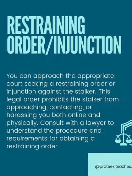 A duplicate of the post about obtaining a restraining order, highlighting this powerful legal tool for victim protection.