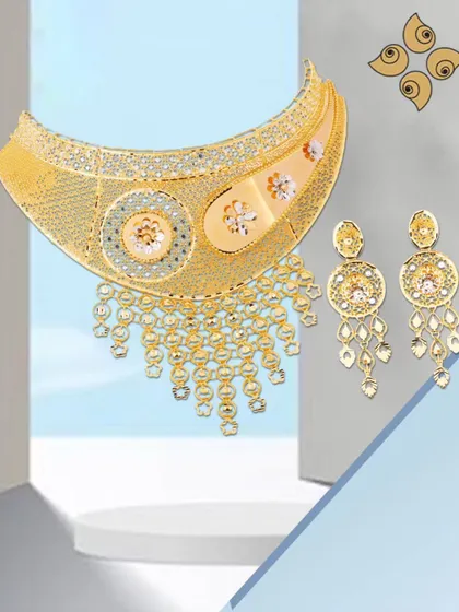 To keep your inventory fresh, I blend traditional craftsmanship with contemporary trends. This artistic Turkish jewellery set, with its intricate metalwork and modern aesthetic, is perfect for retailers looking to offer something unique beyond classic designs.