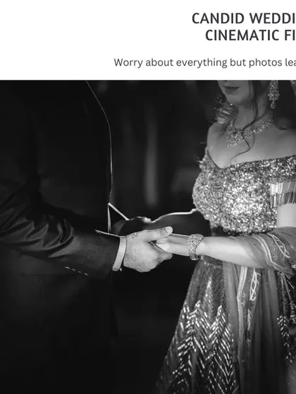 A simple yet powerful black and white image that speaks to my promise: I capture candid moments so you can focus on enjoying your day. This shot of a couple holding hands is full of emotion.
