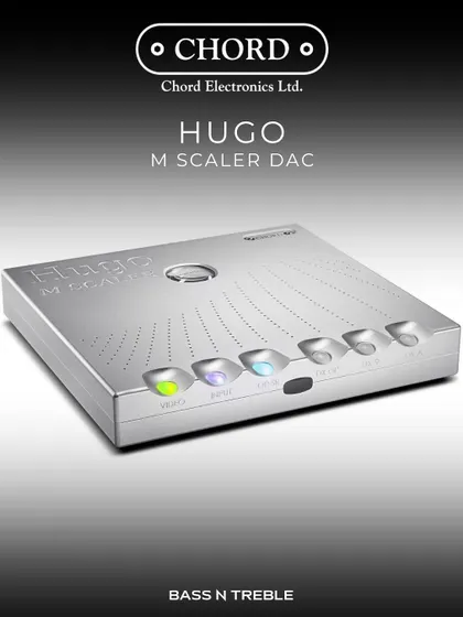 The Chord Hugo M Scaler is a standalone upscaling device that uses advanced filtering technology to upscale standard digital audio to an incredibly high resolution for use with a compatible Chord DAC.