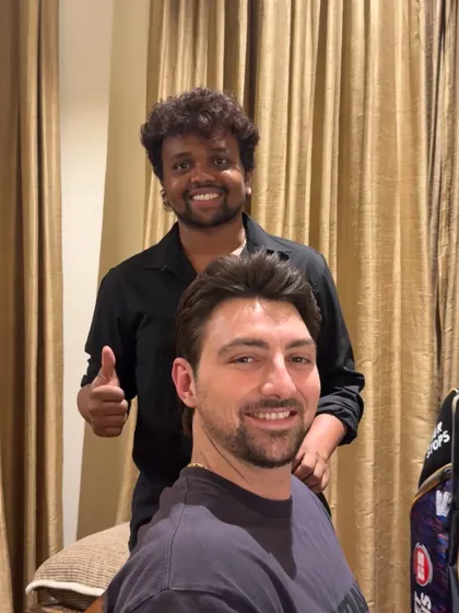 A quick session with Tim David of Royal Challengers Bengaluru. Even a simple, clean cut can make a big impact.