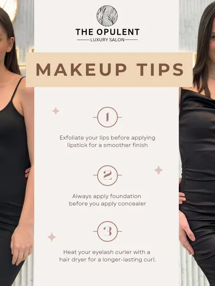 We believe in empowering you with our knowledge. Here are three of our go-to makeup tips for a flawless finish, including how to prep your lips and the right order for foundation and concealer.