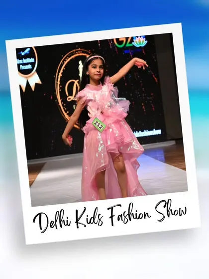 This participant shines in a shimmering pink dress, striking a pose that shows her personality. It’s all about having fun and feeling great on stage.