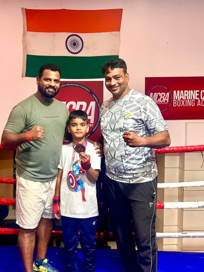 Even our youngest fighters are champions. Little Devansh Gayake secured a Bronze medal at the Maharashtra State Boxing Championship for the U-11 category. We start them young and build them strong.