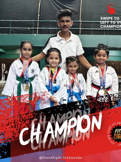 Our coach with the next generation of girl-power champions after a successful day at the Mumbai District competition.