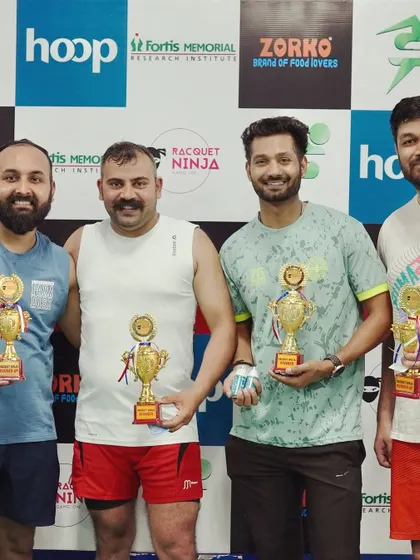 More smiling champions from our Corporate Badminton Cup. We create a platform for friendly competition among colleagues, strengthening professional relationships through the shared experience of sport.