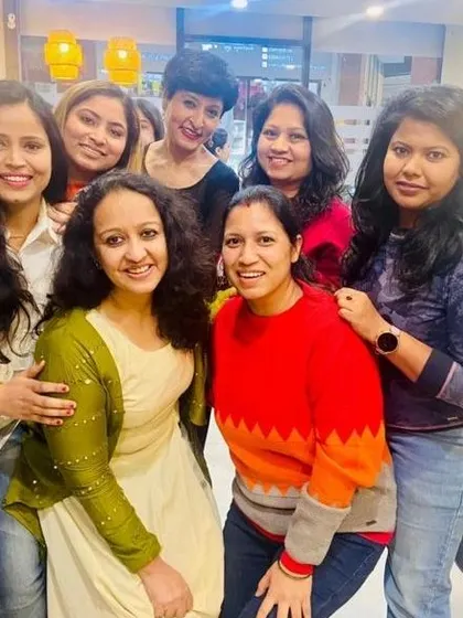 More happy faces from the event. Connecting with other women and sharing stories is always inspiring.