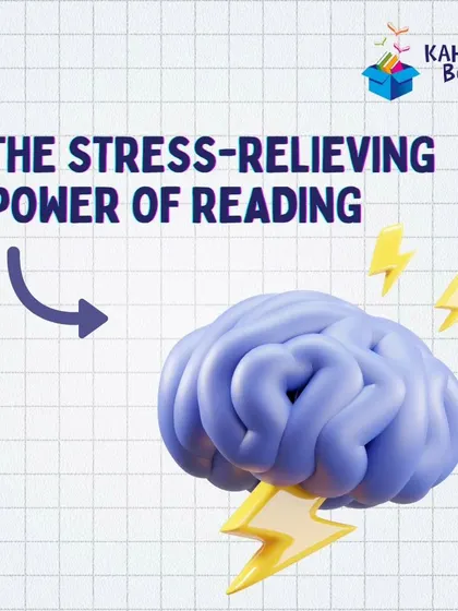 Research shows that reading for just 6 minutes can reduce stress levels by 68%. We're here to help you find that perfect, stress-relieving book.