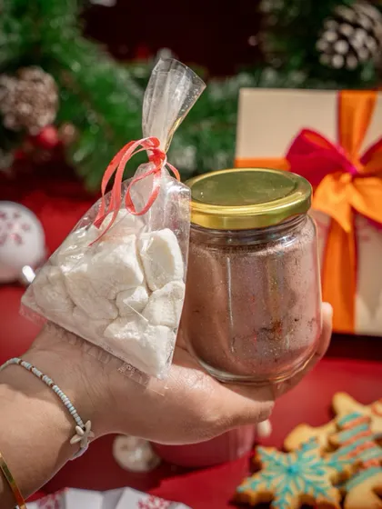 My DIY Hot Chocolate Kit is your excuse to slow down and enjoy the season. It's the perfect companion for Mumbai's mild winters and festive lights.