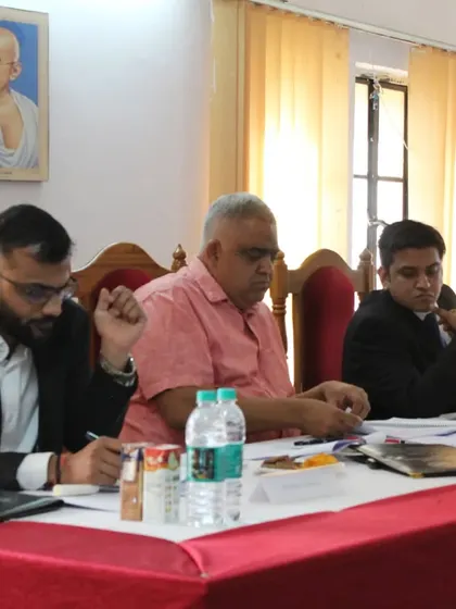 On the judging panel, evaluating the legal acumen and advocacy skills of the next generation of lawyers.