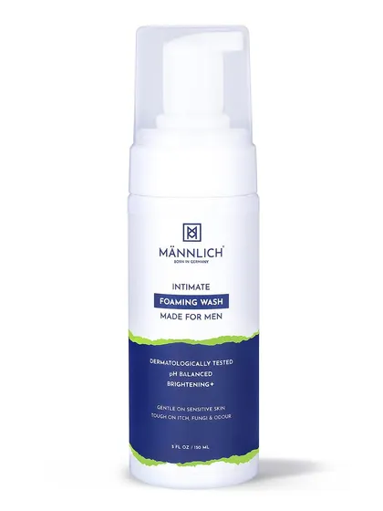 A straight-on shot of the foaming wash bottle, perfect for a primary image.