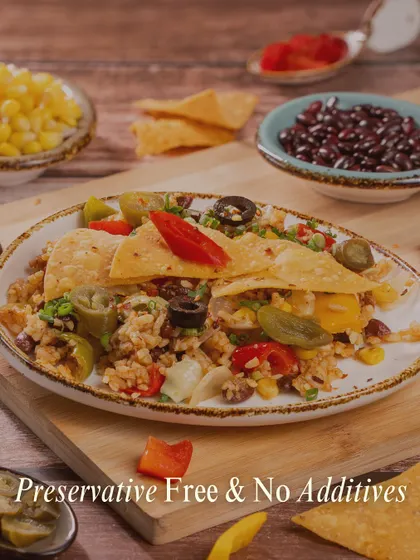 We are proud to be preservative-free with no additives. This delicious Mexican rice bowl is made with only fresh, honest, and wholesome ingredients.