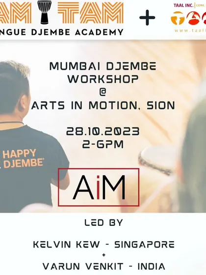 We're thrilled to return to Arts in Motion in Mumbai for our workshop with Kelvin Kew. It's always a joy to drum with the energetic Mumbai community.