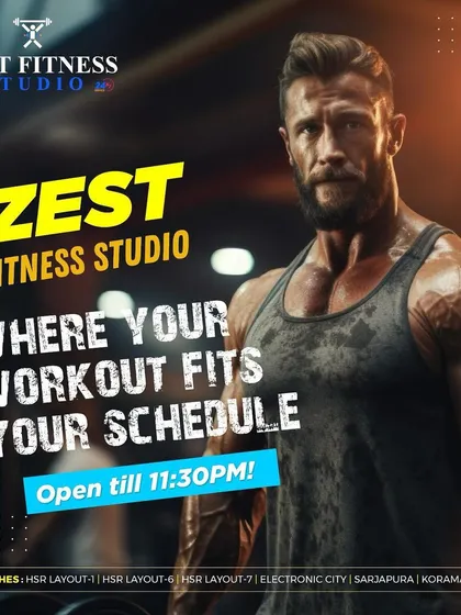 Your workout should fit your schedule, not the other way around. Whether you're an early bird or work the late shift, our doors are open until 11:30 PM every night.