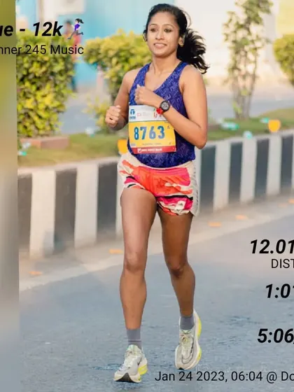 A 12km run at a 5:06/km pace. Focus on the possibilities for success, not the potential for failure.