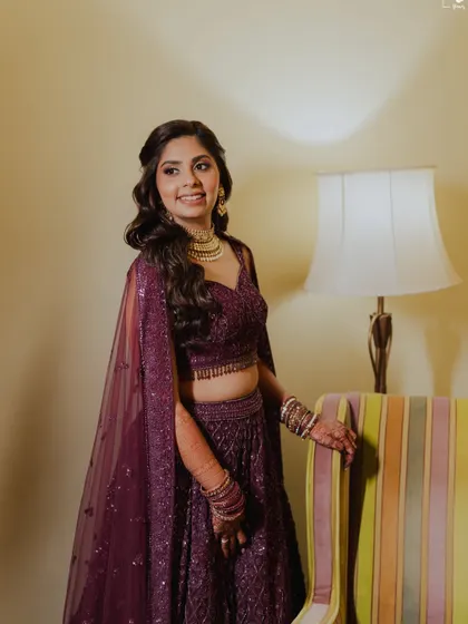 Another joyful portrait. She looks ready to hit the dance floor.