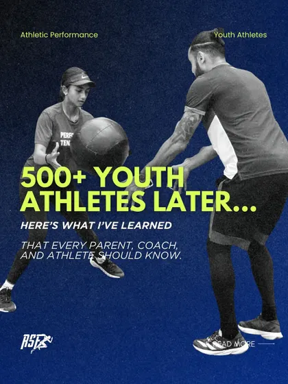 After working with over 500 youth athletes, we've learned lessons that every parent, coach, and athlete should know. This series of infographics shares our key takeaways on what truly builds successful, healthy athletes.