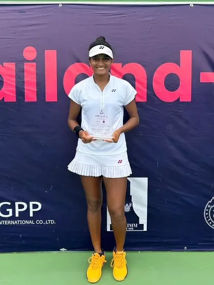 Reaching my first W25 singles final outside of India was a significant milestone in Thailand. While it was a tough loss, the experience of competing for a title internationally was invaluable and something I share with my students.