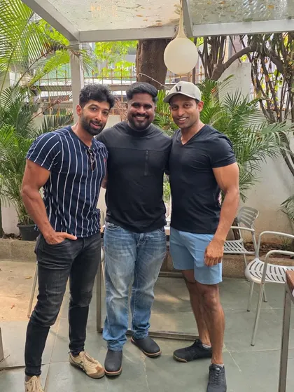 Good times with good friends. The fitness community in Bengaluru is a strong one.