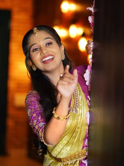 A candid, happy moment, perfect for capturing the feel of a family celebration.