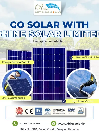 Go solar with our high-power-output panels. They are designed for energy savings, low maintenance, and best-in-class efficiency.
