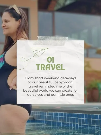 Travel was a mindful practice that brought so much meaning to my pregnancy. From short getaways to our babymoon, it reminded me of the beautiful world we can create for our little ones.