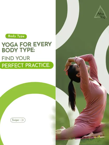 Your body is unique, and so is your yoga practice. This graphic introduces the idea of finding the perfect practice for your body type.