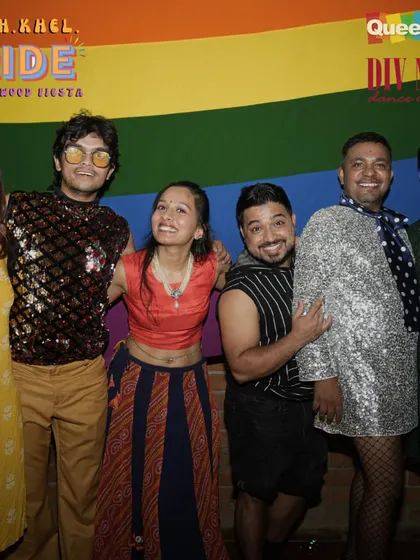 The team and performers behind our successful Pride event. So much talent and love in one picture.