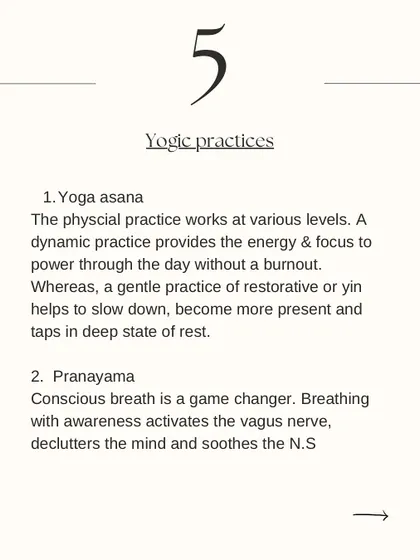 An overview of yogic practices for nervous system regulation. Asana, Pranayama, and restorative practices all play a role in soothing the system and decluttering the mind.