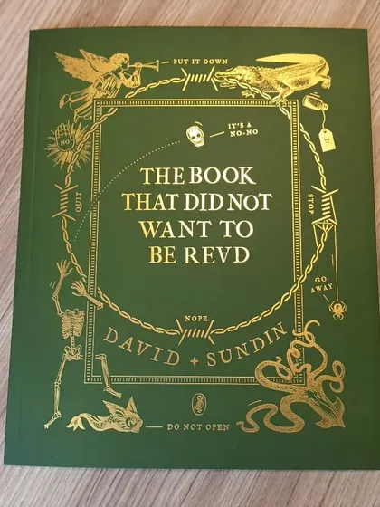 'The Book That Did Not Want To Be Read' is a hilarious and interactive challenge for any young reader. Will you be able to read it?