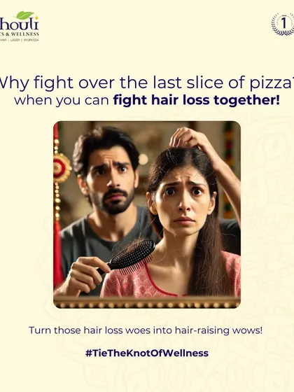 Why fight over small things when you can fight hair loss together? This Rakhi, we encourage you to tie the knot of wellness and give the gift of care to your loved ones.