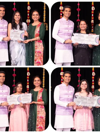 More smiling graduates from our 13th batch certification ceremony. Each student's journey is unique, and we celebrate their individual growth and transformation.
