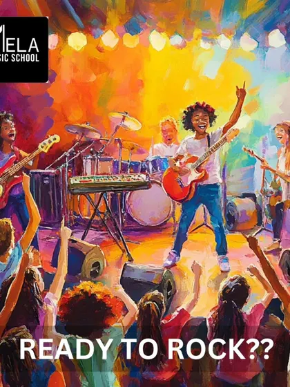 An illustrative poster for our Annual Student Concert. These events are a celebration of our students' talent and feature electrifying performances and a great sense of community.