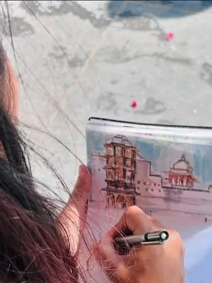 "जब काम आएगा तो काम कर लेंगे, नहीं तो ख़ुद पर काम कर लेंगे।" (When work comes, I'll do it. If it doesn't, I'll work on myself.) This is the mantra that keeps me going through the ups and downs of being a full-time artist.
