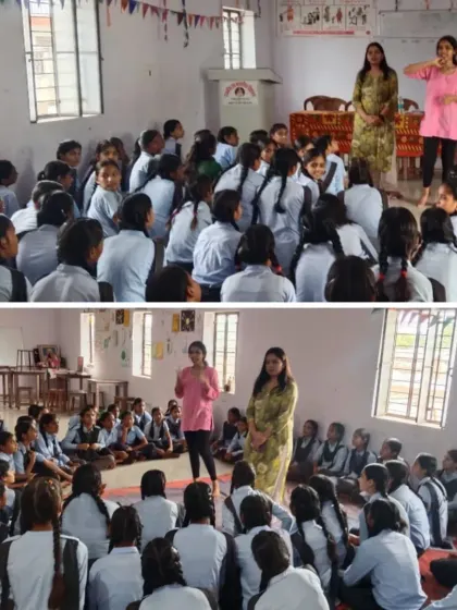 In partnership with the Royal Rajasthan Foundation, we conducted sessions on the link between menstruation and mental health for 150 adolescent girls. Our team created a safe space for girls in four Rajasthan villages to share their experiences and challenges.