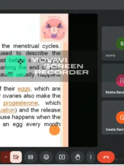 Educating women about menopause is crucial. This slide from our webinar defines the process and explains the hormonal changes that occur.