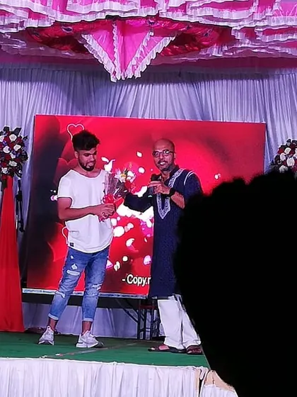 It is always a great honor to be recognized for my work on stage. Being felicitated after a show is a humbling experience that I am very grateful for.