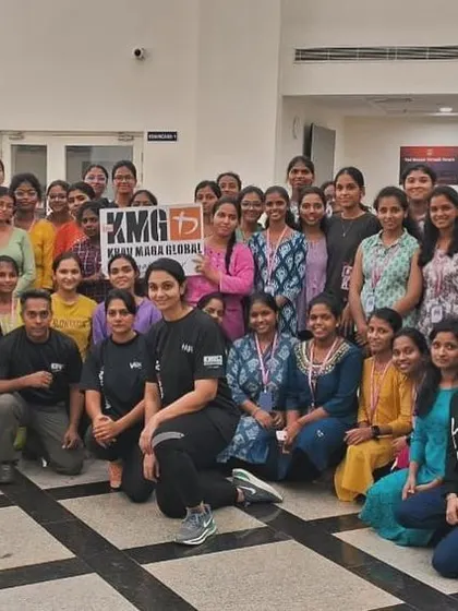 We conducted a women's self-defense workshop for the female staff and students of the All India Institute of Ayurveda in Goa, empowering future doctors and healthcare professionals.