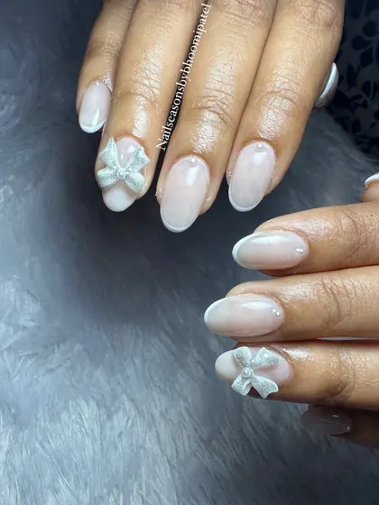 This design is perfect for a bride or anyone who loves a soft and romantic look.